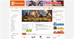 Desktop Screenshot of gameim.com